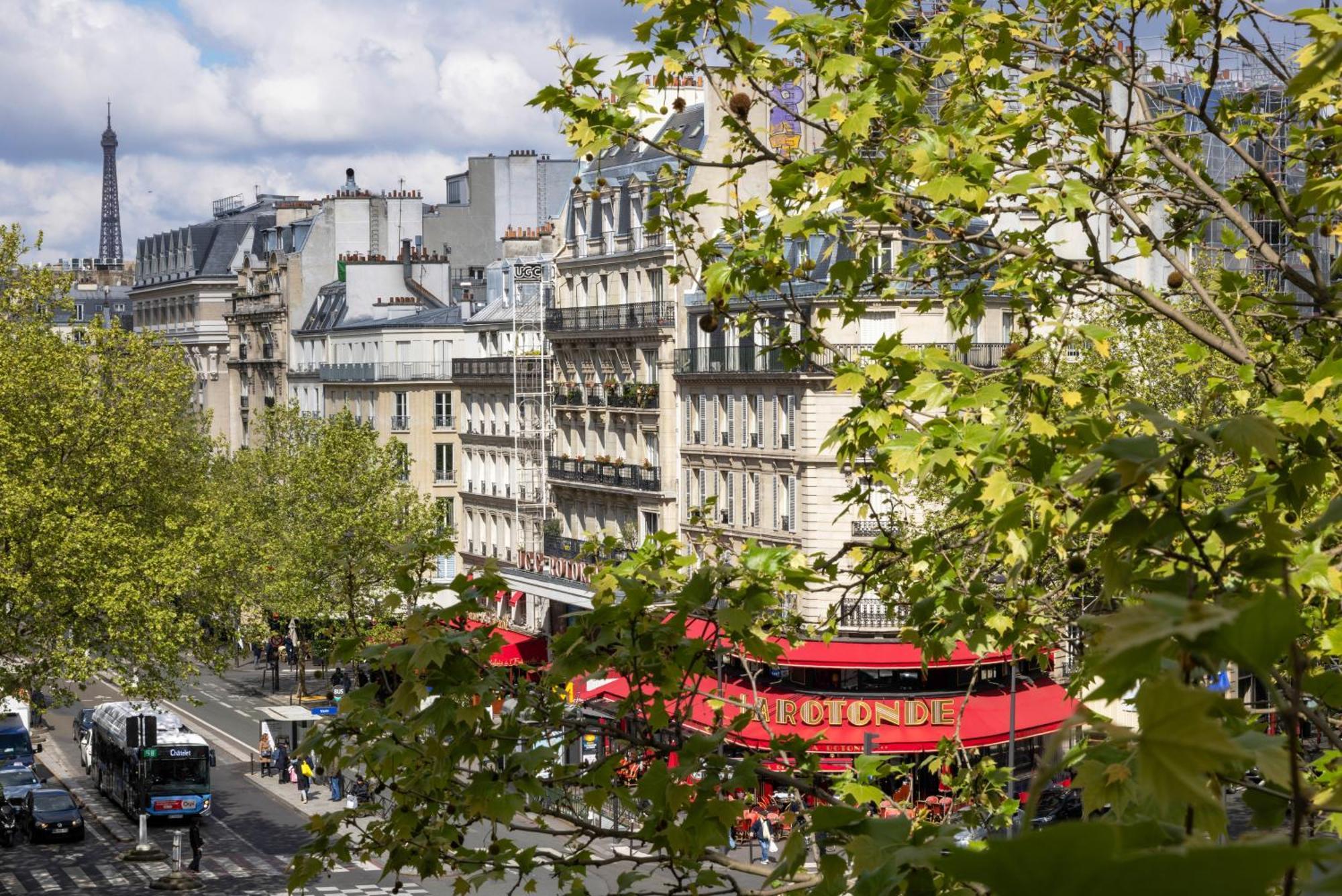 Hotel Raspail Montparnasse Paris Exterior foto